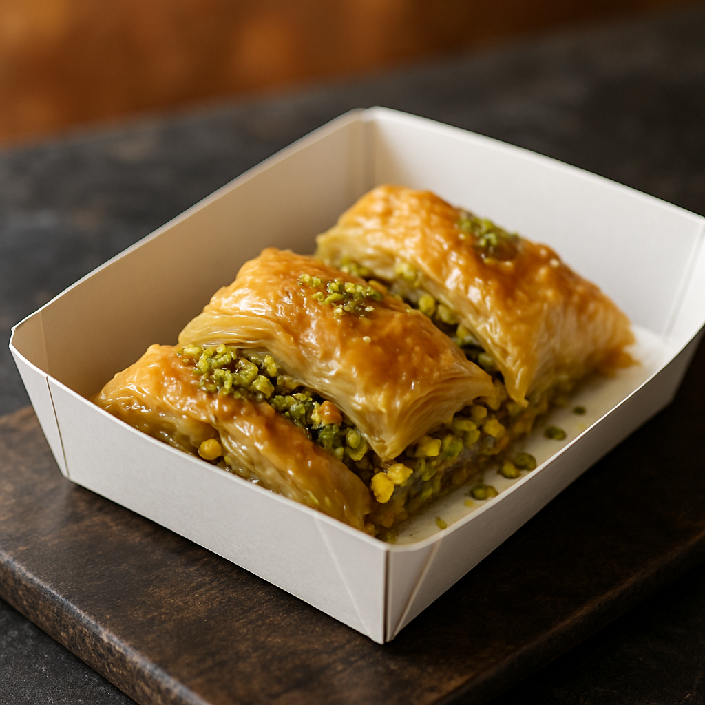 Baklava aux pistaches et miel